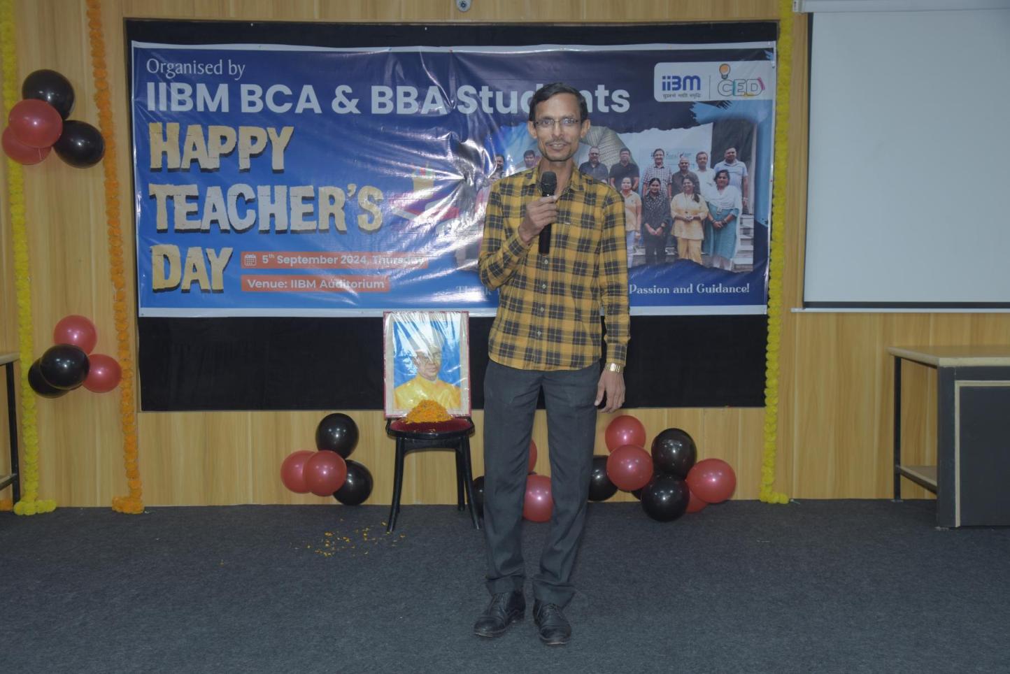 Teacher’s Day Celebration at IIBM – Honouring Educators with Joy and Gratitude